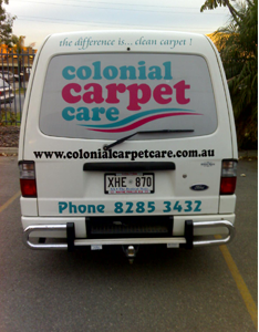 adelaide carpet cleaners van